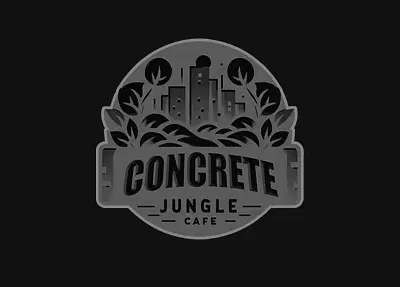 Concrete jungle cafe logo.